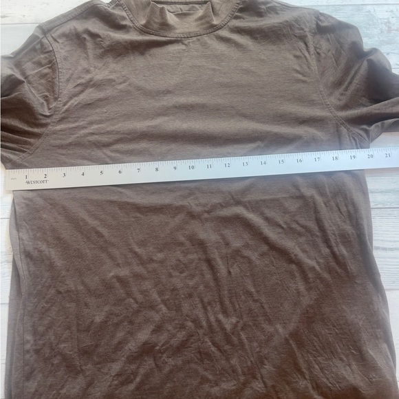 Bugatchi Uomo Mock Turtleneck Long Sleeve Shirt Small - Picture 4 of 8